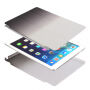 Szivárvány Smart tok / borító alvás funkcióval és állvánnyal Apple iPad 9,7" (2017) / iPad 2018 - fekete-fehér