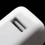 EU hállózati töltő / adapter 12W USB konektorral iPhone / iPad / iPod - fehér