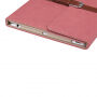 Luxus borító PU bőrből csattal Apple iPad 4 / 3 / 2 - rózsaszín