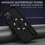 RedPepper ütésálló vízálló tok MagSafe töltéssel - iPhone 12 Pro Max - fekete