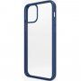PanzerGlass ClearCase antibakteriális tok - Apple iPhone 12 Pro Max - kék