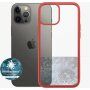 PanzerGlass ClearCase antibakteriális tok - Apple iPhone 12 Pro Max - piros