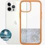 PanzerGlass ClearCase antibakteriális tok - Apple iPhone 12 Pro Max - narancssárga