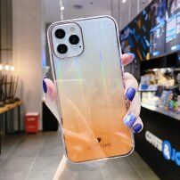Ütésálló színjátszó tok - iPhone 12 Pro Max - narancssárga