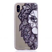 Műányag védő tok Apple iPhone XS / iPhone X - oroszlán