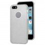 Csillámló tok iPhone 5 / 5S / SE (2016) - ezüst