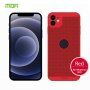 MOFI ütésálló légáteresztő tok - iPhone 12 mini - piros