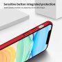 MOFI ütésálló légáteresztő tok - iPhone 12 mini - piros