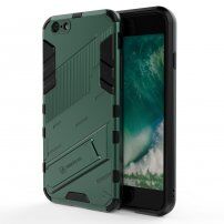 Tartós védőtok állvánnyal - iPhone 6 / 6S - zöld