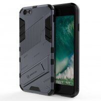 Tartós védőtok állvánnyal - iPhone 6 / 6S - szürke