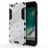 Tartós védőtok állvánnyal - iPhone 6 / 6S - fehér