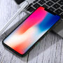 Tok Apple iPhone XS / iPhone X sötétben világító - zöld geometriai minta