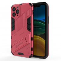 Tartós védőtok állvánnyal - iPhone 11 - rózsaszín