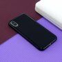 Védő szilikon tok iPhone X / XS - fekete
