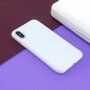 Védő szilikon tok iPhone XR - fehér