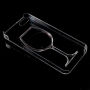 Műanyag tok pohár vörös borral Apple iPhone SE (2016) / 5S / 5