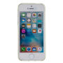 Védő tok folyékony flitterekkel Apple iPhone SE (2016) / 5S / 5 - fekete / ezüst
