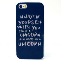 Tok puha műanyagból Apple iPhone SE (2016) / 5S / 5 - allways be a unicorn