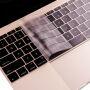 ENKAY vékony borító billentyűzetre (EU) MacBook 12" (A1534) / Pro 13" (A1708) - tiszta