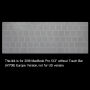 ENKAY vékony borító billentyűzetre (EU) MacBook 12" (A1534) / Pro 13" (A1708) - tiszta
