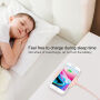 BASEUS vezeték nélküli QI töltő donut formában Apple iPhone - rózsaszín