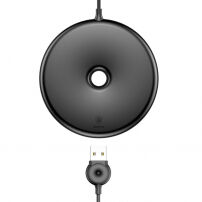 BASEUS vezeték nélküli QI töltő donut formában Apple iPhone - fekete