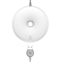 BASEUS vezeték nélküli QI töltő donut formában iPhone - fehér