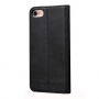 Védő flip cover tok műbőrből Apple iPhone 6 Plus / 6S Plus - fekete