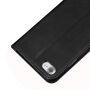 Védő flip cover tok műbőrből Apple iPhone 6 Plus / 6S Plus - fekete