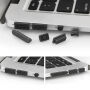ENKAY műanyag tok billentyűzet védelmével és konnektor kupakkal - MacBook Air 13" (A1237, A1304, A1369)