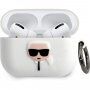 Karl Lagerfeld Karl Head szilikon tok - AirPods Pro - fehér