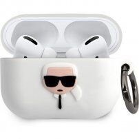 Karl Lagerfeld Karl Head szilikon tok - AirPods Pro - fehér