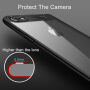 CAFELE ultra vékony tok transzparens hátsó résszel Apple iPhone 6 Plus / 6S Plus - fekete