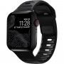 Nomad Sport Strap szilikon szíj - Apple Watch Ultra 49mm / 46mm / 45mm / 44mm / 42mm - fekete