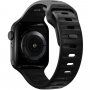 Nomad Sport Strap szilikon szíj - Apple Watch Ultra 49mm / 46mm / 45mm / 44mm / 42mm - fekete