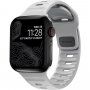Nomad Sport Strap szilikon szíj - Apple Watch Ultra 49mm / 46mm / 45mm / 44mm / 42mm - szürke