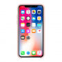 BASEUS szilikonos védő tok Apple iPhone XS / iPhone X - rózsaszín