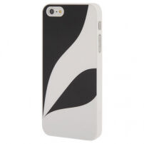 Műányag védő tok Apple iPhone 5 / 5S / SE (2016) - fehér / fekete