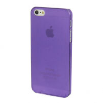 Ultra vékony műanyag tok iPhone 5 / 5S / SE (2016) - lila