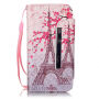 Védő flip cover tok Apple iPhone SE (2016) / 5S / 5 - Eiffel torony