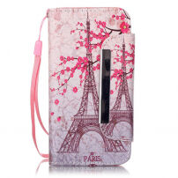 Védő flip cover tok Apple iPhone SE (2016) / 5S / 5 - Eiffel torony