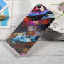 Védő tok puha műanyagból Apple iPhone 5 / 5S / SE (2016) - galaxis