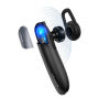 USAMS vezeték nélküli Bluetooth fülhallgató mikrofonnal Apple iPhone - fekete