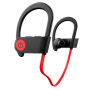 ROMIX sportos vezeték nélküli Bluetooth fülhallgató mikrofonnal Apple iPhone - piros