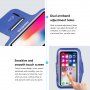 Haweel sportos kézitáska kulcszsebbel - iPhone - sötétkék