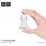 HOCO autótöltő (5V/3.1A) két USB porttal Apple iPhone / iPad / iPod - fehér