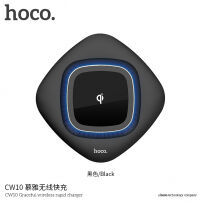 HOCO háttérvilágítású vezeték nélküli töltő Apple iPhone - fekete