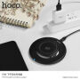 HOCO dizájnos vezeték nélküli töltő Apple iPhone - fekete
