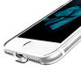 USAMS vékony tok kupakkal lightning konnektor - Apple iPhone SE (2020/2022) / 8 / 7 - átlátszó
