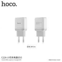 HOCO töltő / adapter Apple iPhone / iPod - fehér